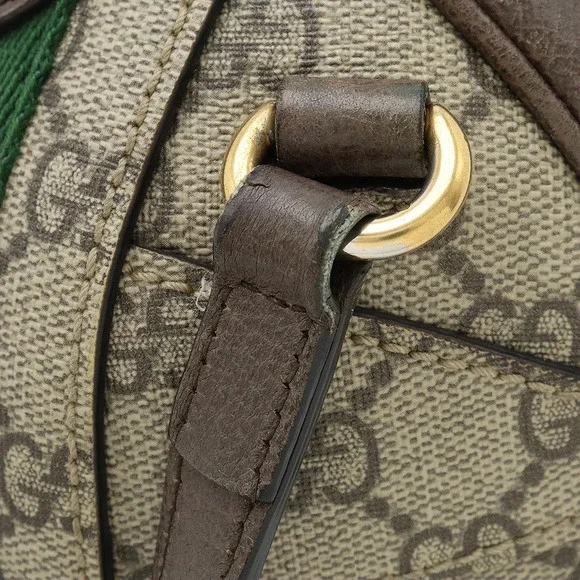Gucci Bag Ophidia Ball Shape GG Supreme 2WAY Mocha - Picture 8 of 9